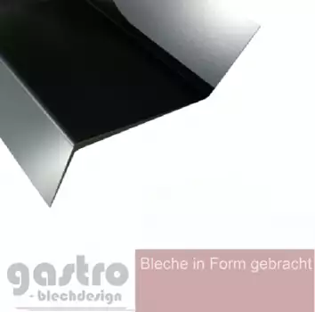 Z-Profil aus Stahl verzinkt RAL7016 anthrazitgrau